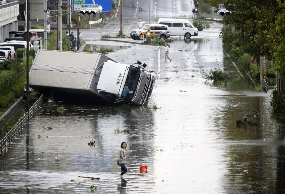 The flood which was the most powerful that the country has seen in years hit most parts of Japan early September, 2018.