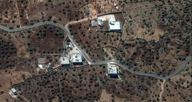 صورة بالأقمار الصناعية لمنزل البغدادي في باريشا رويرترز
