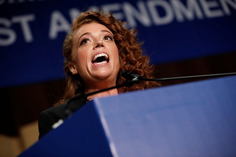 Comedian Michelle Wolf performs at the White House Correspondents' Association dinner in Washington, U.S., April 28, 2018. (Reuters Photo)