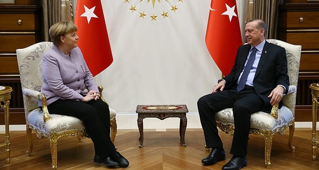 أردوغان يلتقي ميركل الخميس على هامش قمة العشرين