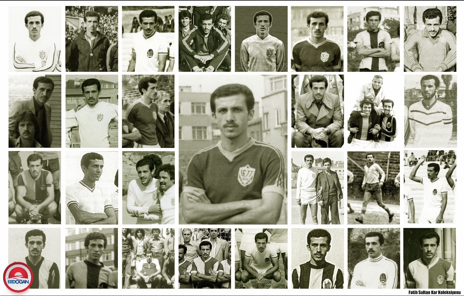 Erdou011fan scored three goals in 15 minutes as he took the field in a friendly match to mark the opening of the new stadium of the Bau015faku015fehir team in 2014.