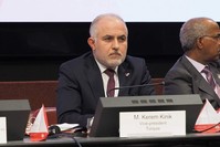 Kerem Ku0131nu0131k, President of the Turkish Red Crescent.