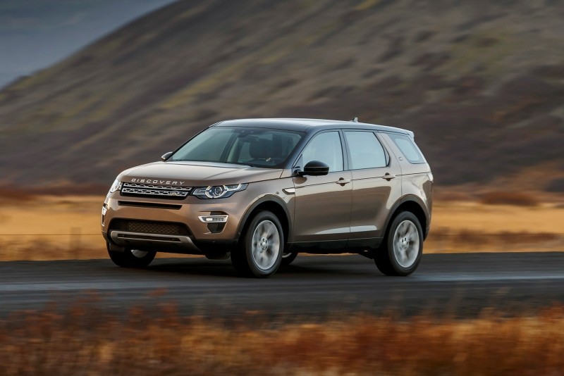 This photo provided by Jaguar Land Rover shows the 2018 Land Rover Discovery Sport, which is Land Rover's least expensive SUV, but which maintains the brand's reputation for enhanced off-road abilities. (AP Photo)