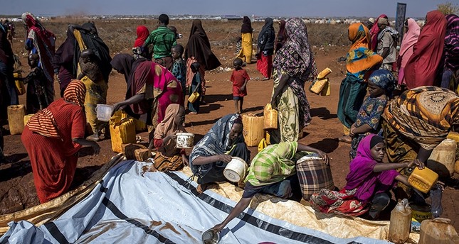 صورة أرشيفية توضح آثار الجفاف الذي تعرض له الصومال عام 2011  وكالة الأناضول للأنباء