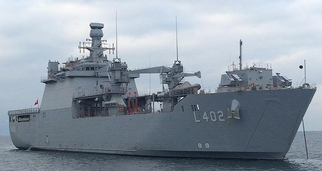 وزارة الدفاع التركية تتسلم أول سفينة إنزال برمائي مصنعة محلياً