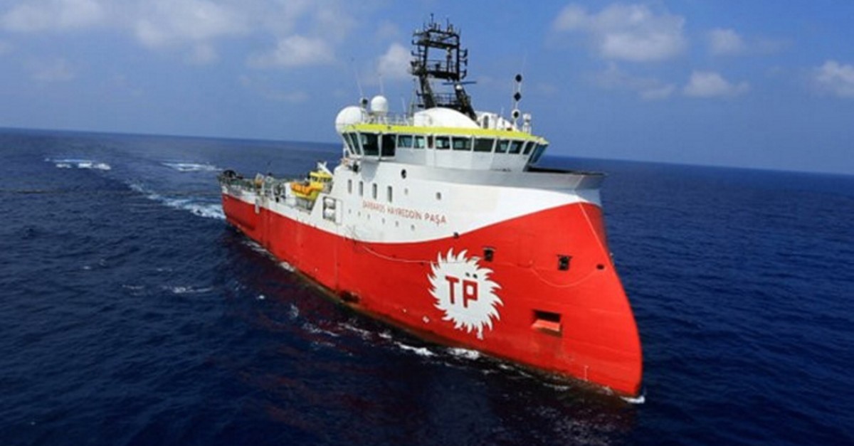 The Barbaros Hayreddin Pau015fa seismographic research vessel owned and operated by the Turkish Petroleum Corporation.