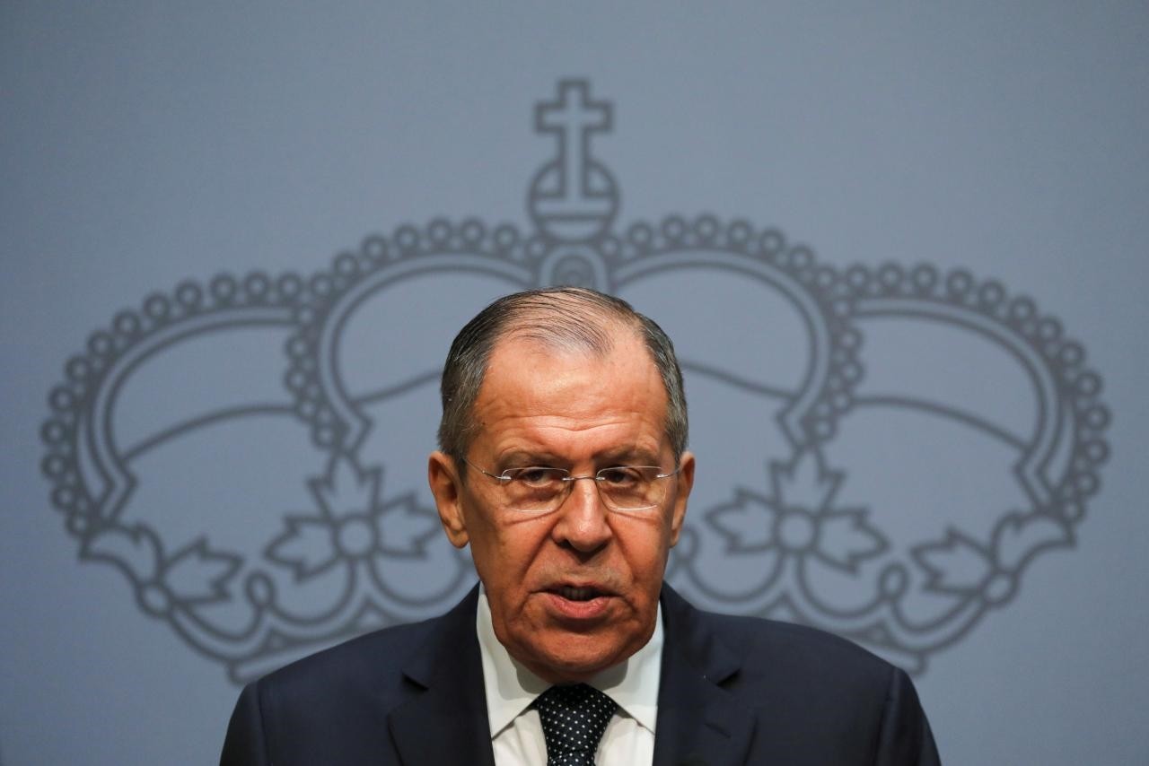 Russin Foreign Minister Sergei Lavrov. (Reuters Photo)