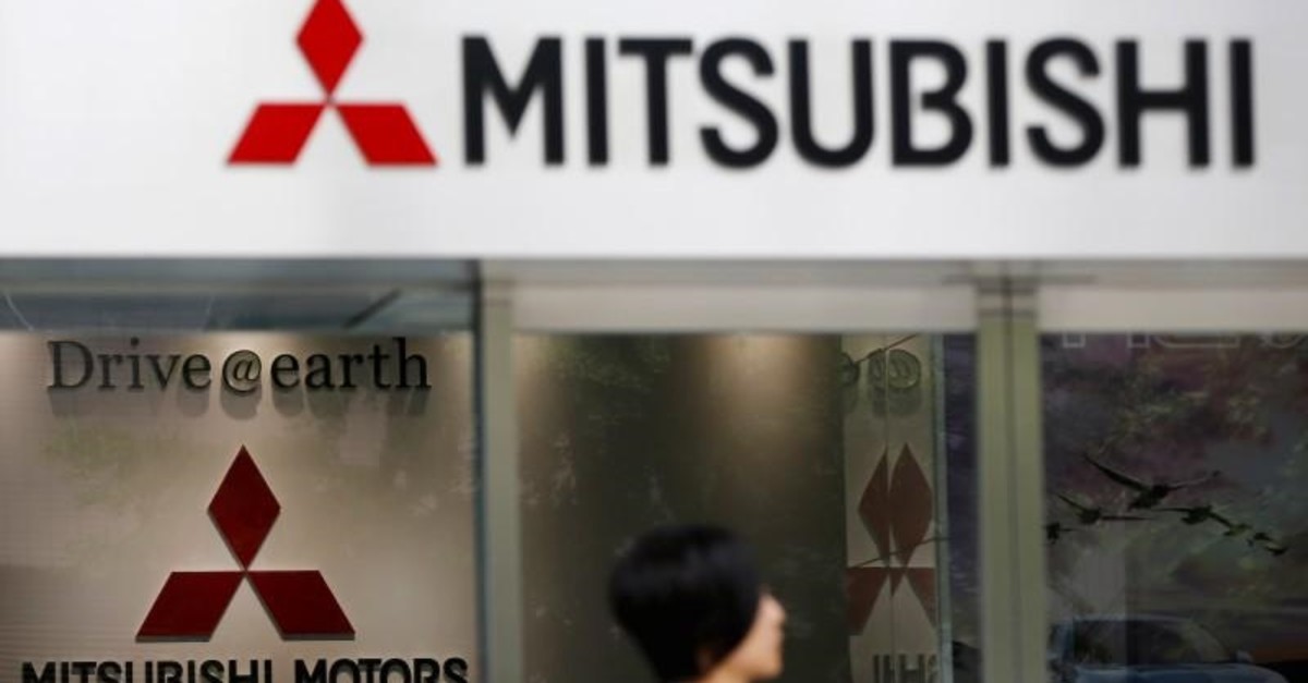 The company logo of Mitsubishi Motors is seen at its headquarters in Tokyo, Japan (Reuters File Photo)