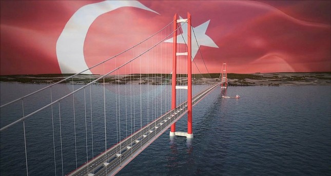 وزير المواصلات التركي يعلن تاريخ افتتاح جسر تشاناق قلعة 1915