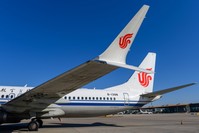 A Boeing 737 MAX 8 aircraft of Air China sits on the tarmac at an airport in Beijing, China March 11, 2019. (Reuters Photo)