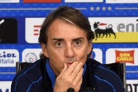 Italy coach Roberto Mancini