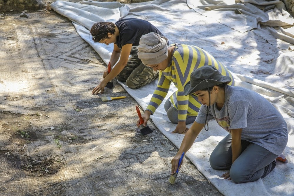 Archaeological findings were revealed in excavations of an ancient church, the site was used from the Hellenistic period until the Roman and Byzantine eras. 