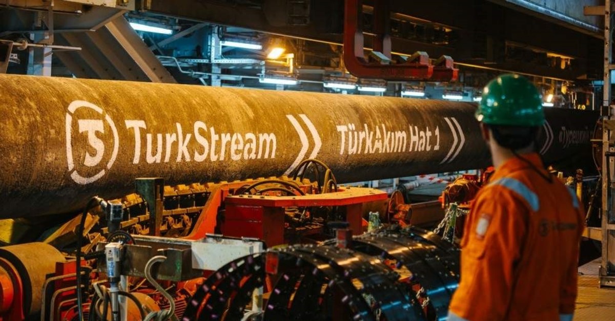 Russia starts pumping gas into Turkish Stream pipeline | Daily Sabah