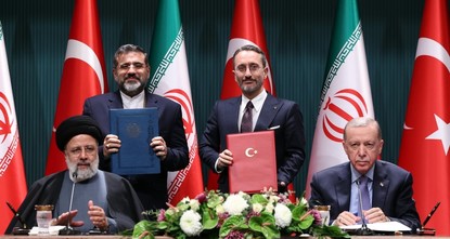 تركيا وإيران توقعان 10 اتفاقيات في إطار الاجتماع الثامن لمجلس التعاون الثنائي