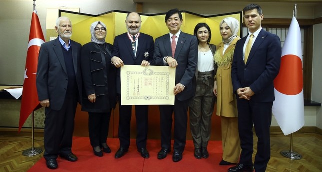 اليابان تمنح نائب وزير الدفاع التركي وسام الشمس المشرقة