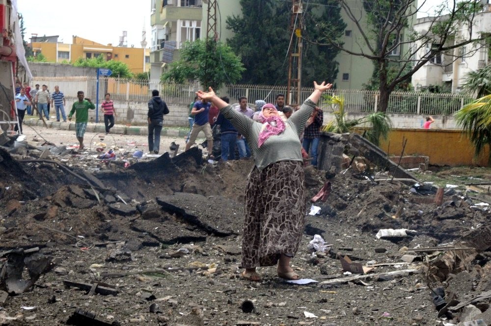 Du00f6ne Kuvvet became a symbol of grief for the Reyhanlu0131 victims when a photo showing her with her hands stretched to the sky in sorrow while standing in a crater blast created made headlines. Kuvvet's daughter & granddaughter were killed in the blasts.