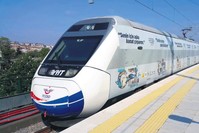 Turkey currently has 213 kilometers of high-speed rail lines with more lines set to open in the next two years.