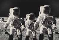 Krassimir Terziev, u201cFamilyu201d (2013), pigment printing on paper, 90 x 135, on display at u201cFuture Unforgettableu201d show, Versus Art Project. 