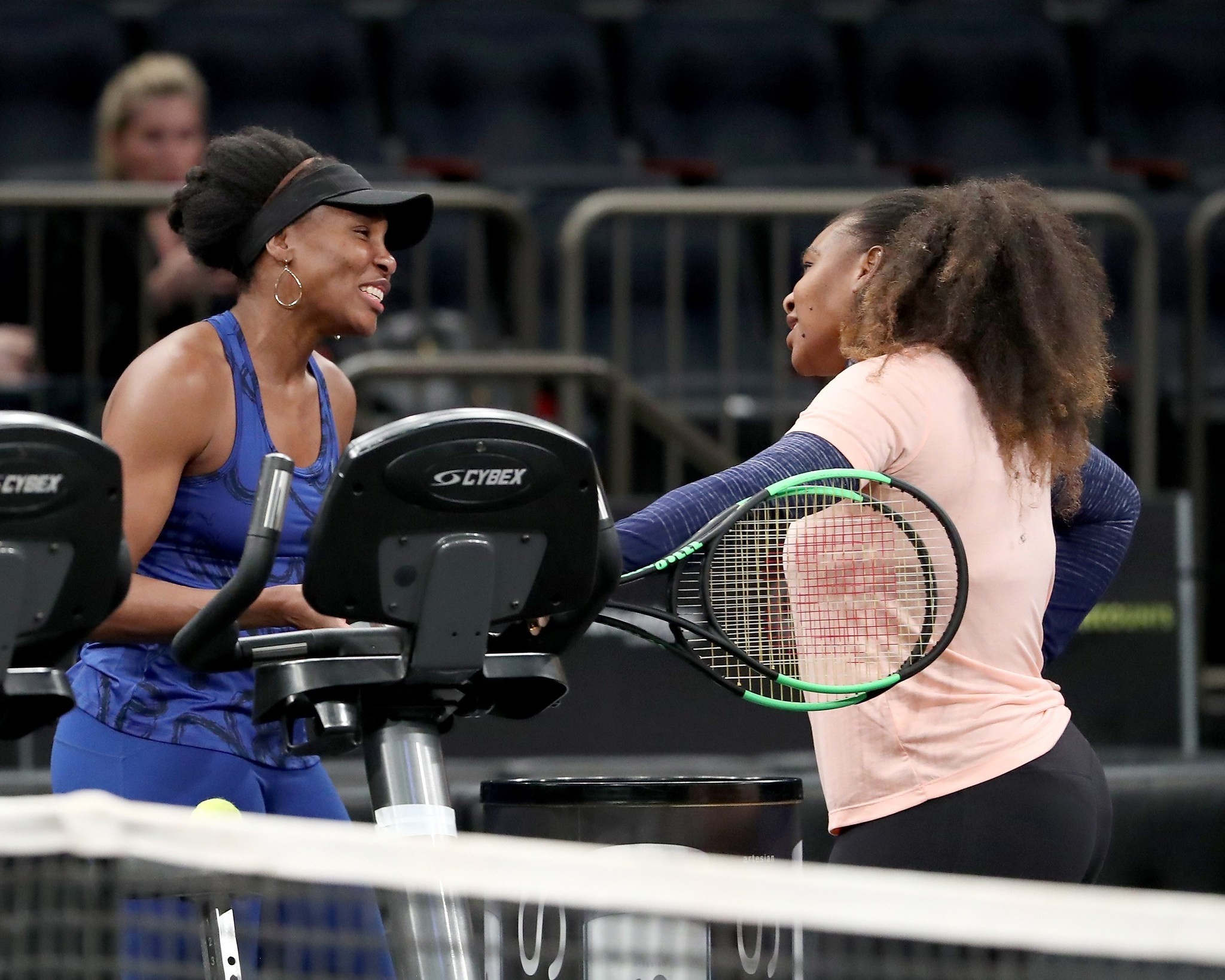 Evertonu2019s Turkish striker Cenk Tosun celebrates scoring his teamu2019s second goal during the English Premier League football match between Everton and Brighton and Hove Albion at Goodison Park in Liverpool.