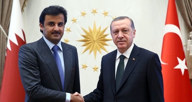 أردوغان يستقبل أمير قطر في إسطنبول