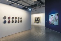 From left to right, Ragu0131p Basmazu00f6lmezu2019s u201cCaps,u201d TUNCAu2019s unnamed work, and Liu Chin Haiu2019s u201cThis is not a Story.u201d    