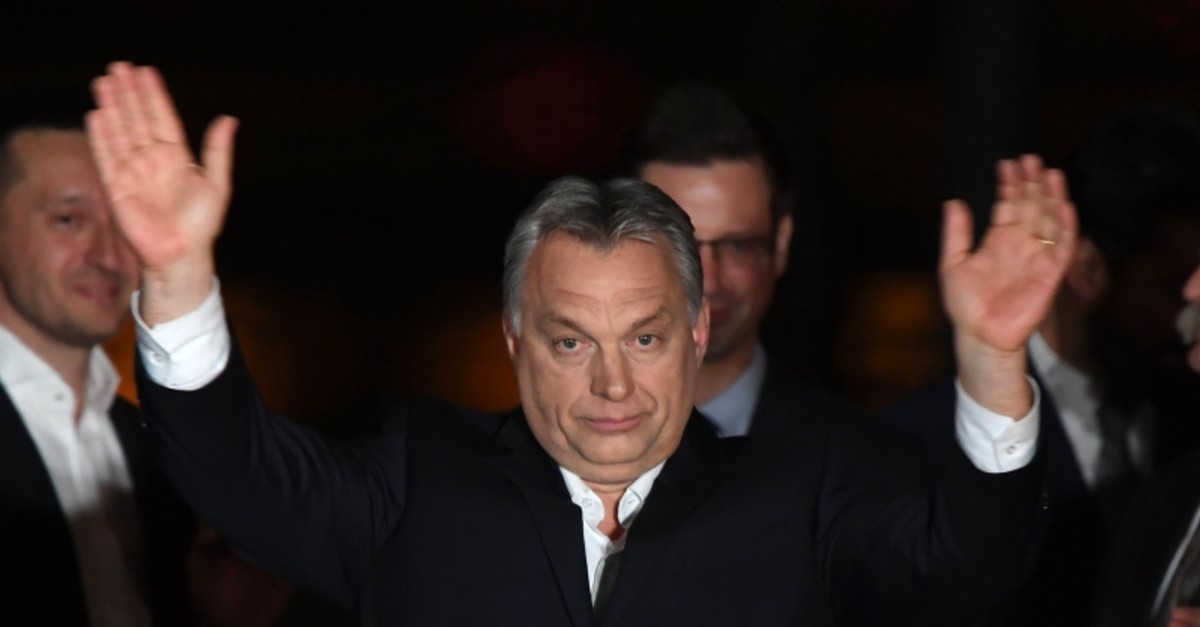 Orban's far-right Fidesz party sweeps European election in Hungary ...