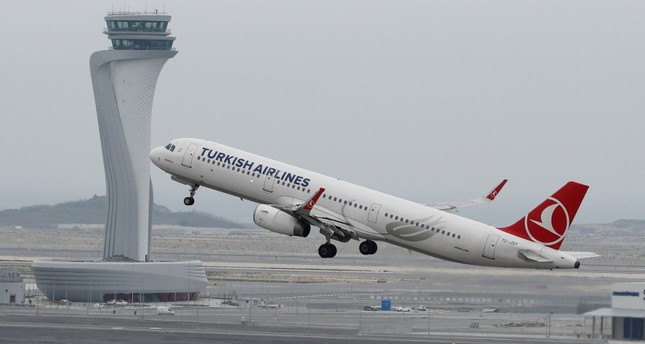 طائرة تابعة للخطوط الجوية التركية من طراز إيرباص A321-200 تقلع من مطار إسطنبول، تركيا، 6-4-2019. رويترز صورة: رويترز