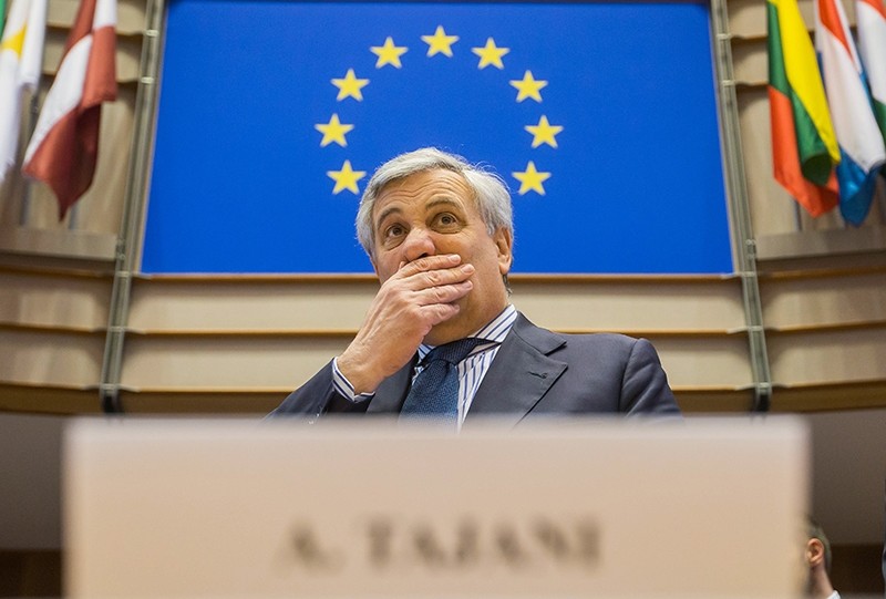 President of the European Parliament Antonio Tajani during a special Plenary session (EPA Photo)