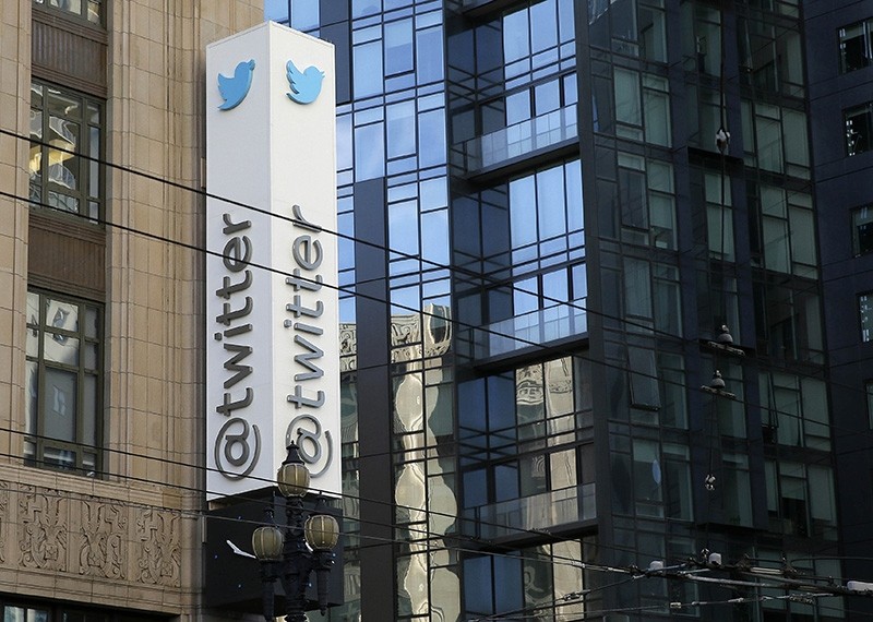 This Dec. 16, 2014, file photo shows Twitter headquarters in San Francisco. Twitter reports earnings Thursday, Feb. 8, 2018. (AP Photo)