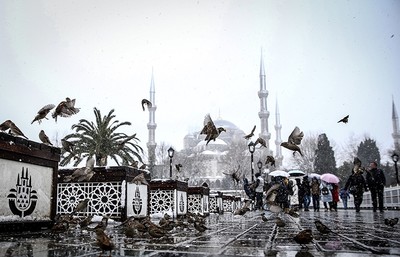 Sultanahmet Square on Sunday, Feb. 24, 2019. (AA Photo)