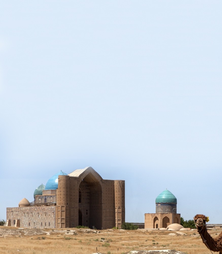 Tomb of Hodja Ahmad Yasawi, Kazakhstan.