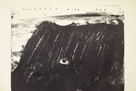 The exhibition takes its title from u201cDark Deep Darkness,u201d a lithograph by American director and painter David Lynch. Lynchu2019s lithograph, u201cMountain with Eye,u201d unsettles the visitor, with its terrifying vision of an all-seeing, dark mountain.