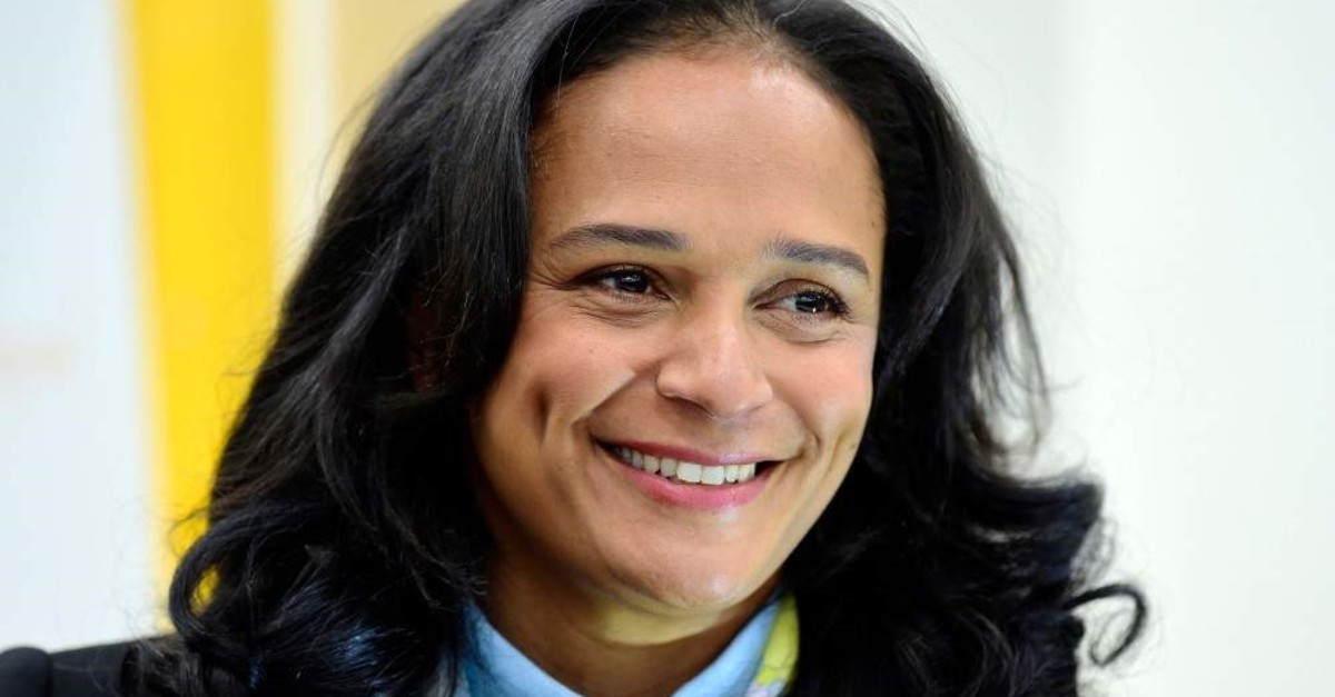 In this file photo, Angolan businesswoman Isabel dos Santos visits the newly started EFACEC Portuguese corporation's electric mobility industrial unit in Maia, Feb. 5, 2018. (AFP Photo) 