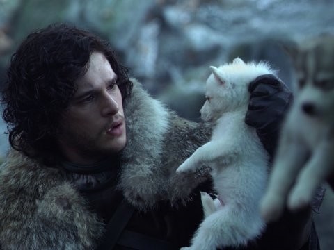 Jon Snow and Ghost on season one. (Photo: HBO)