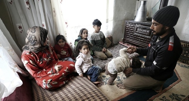 عائلة سورية فرت من الغوطة الشرقية واستقرت بولاية قونية وسط تركيا 18 يناير 2019