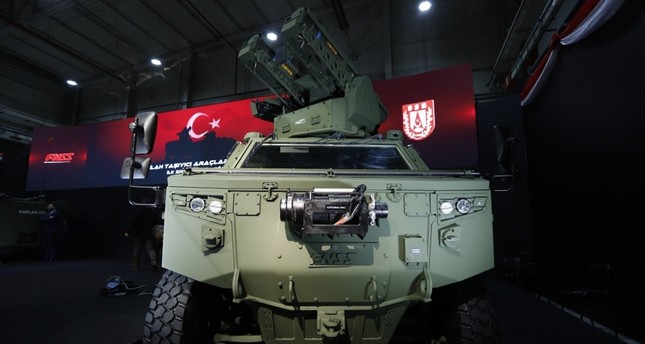 الجيش التركي يستلم أول مركبات ناقلة السلاح محلية الصنع