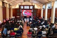 A commemoration event organized at the Turkish Embassy in Washington, July 15, 2019.