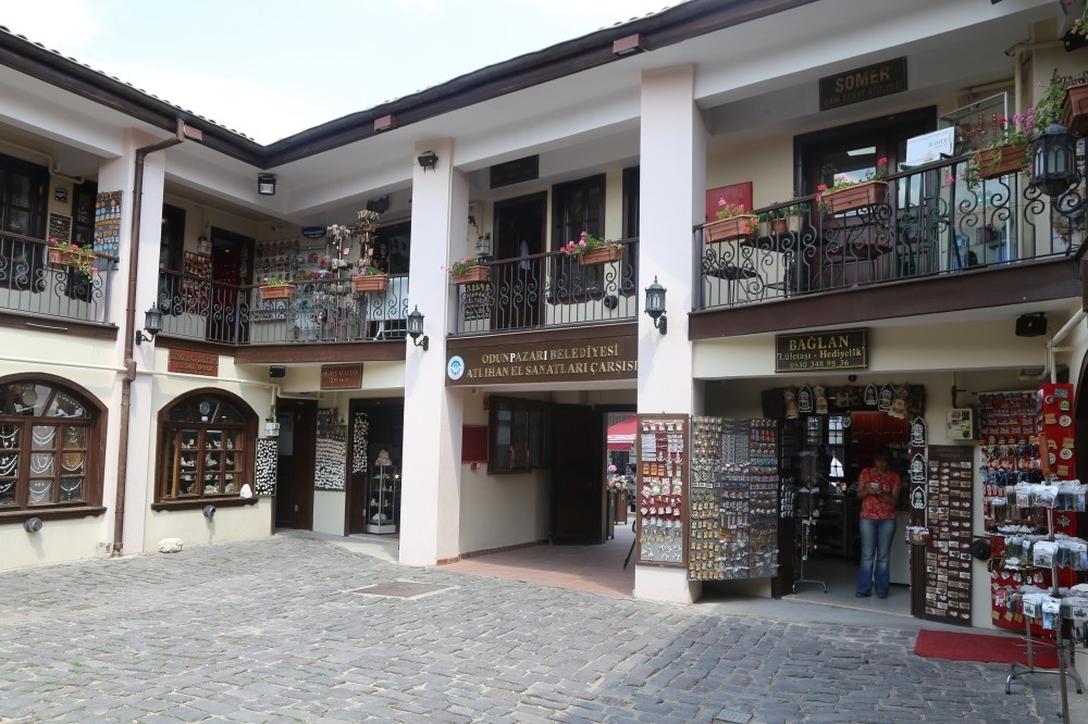 The shops in Odunpazaru0131 still operate as it were back in the day.