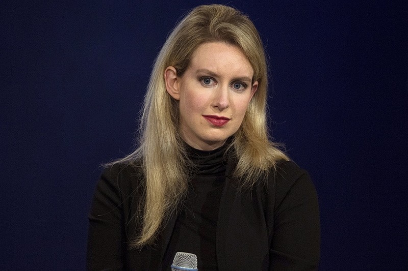 Elizabeth Holmes, CEO of Theranos, attends a panel discussion during the Clinton Global Initiative's annual meeting in New York, Sept. 29, 2015. (Reuters Photo) 