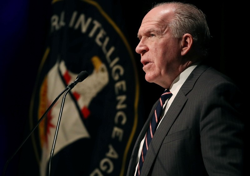 In this file photo taken on September 19, 2016, CIA Director John Brennan speaks during the CIA's third conference on national security at George Washington University in Washington, DC. (AFP Photo)