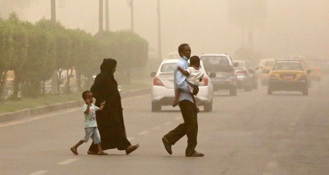 عاصفة رملية تضرب بغداد من الأرشيف