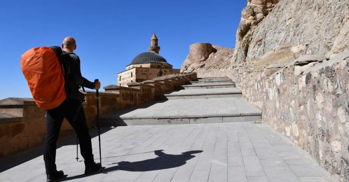 German adventurer Christian Adeler discovered the historic landmarks of A?r? while he was in Turkey. (AA Photo)