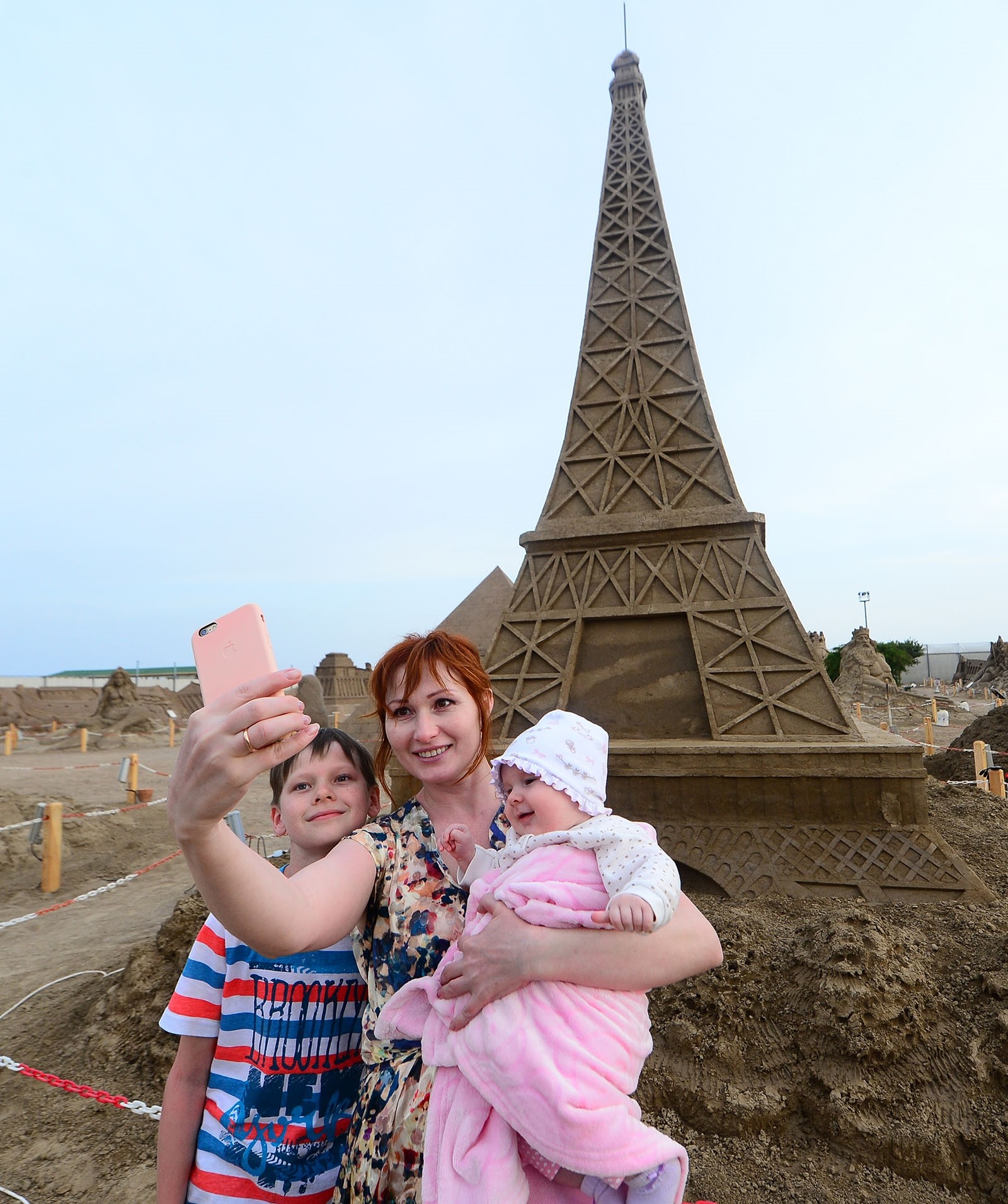 Sandskulptur-Festival in Antalya