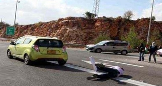 إصابة اثنين من الفلسطينيين إثر قيام مستوطنة اسرائيلية بدهسهما شمالي الضفة