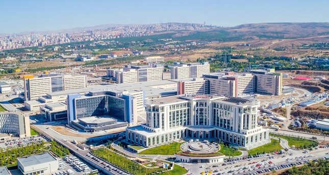The Ankara City Hospital complex hosts eight different hospitals specializing in different fields of medicine.