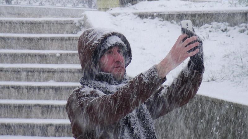 Turkey’s northwest Edirne province blanketed in snow (DHA photo)