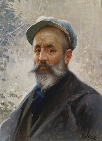 A self-portrait by Fausto Zonaro.