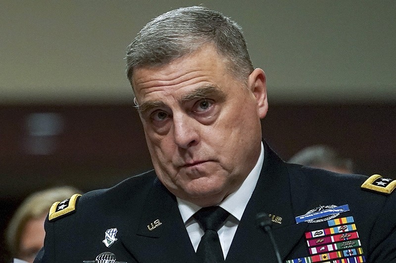 In this May 25, 2017 file photo, Army Chief of Staff Gen. Mark Milley listens to a question while testifying on Capitol Hill in Washington, before a Senate Armed Services Committee hearing on the Army's fiscal 2018 budget. (AP Photo)