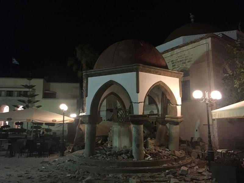 Magnitude 6.3 quake causes damage in Greek island of Kos