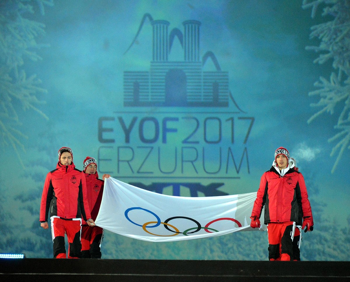 Europäisches Olympisches Jugendfestival beginnt in Erzurum Daily Sabah